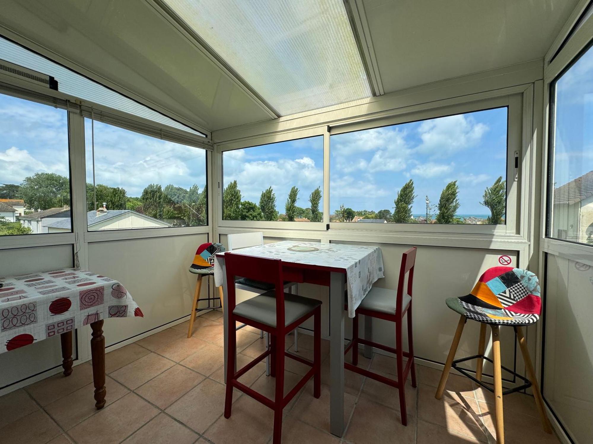 Maison Vue Mer 4 Personnes Arromanches-les-Bains Esterno foto