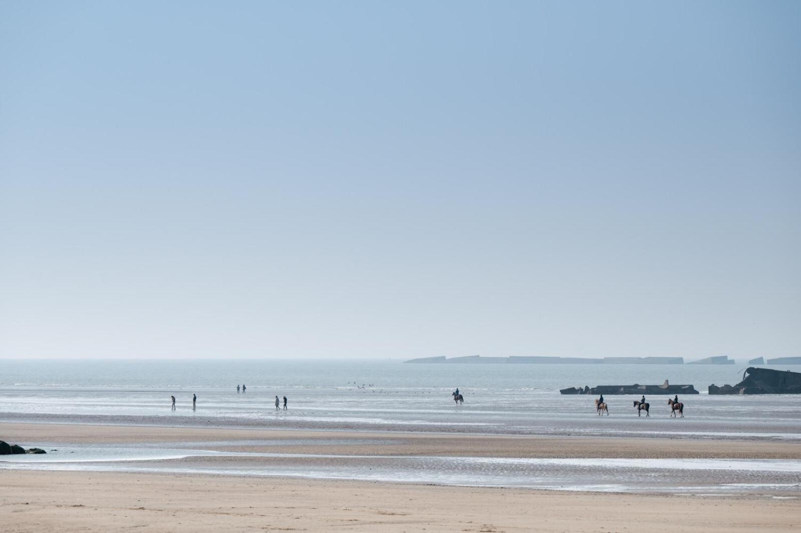 Maison Vue Mer 4 Personnes Arromanches-les-Bains Esterno foto